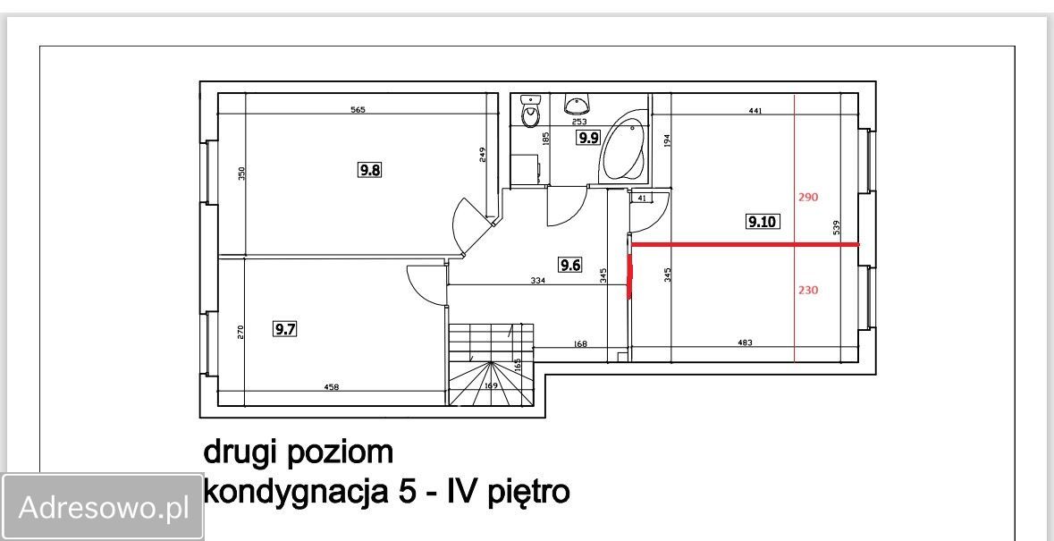 Mieszkanie 6-pokojowe Puławy, ul. mjr. Mariana Bernaciaka "Orlika". Zdjęcie 19