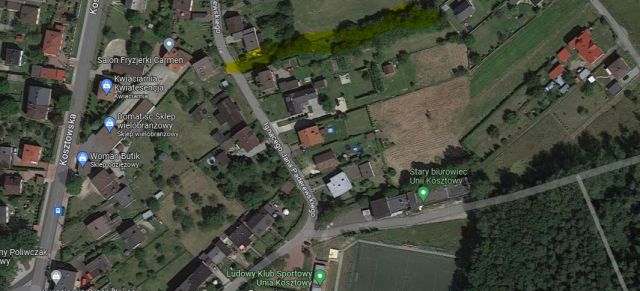 Działka budowlana Mysłowice Kosztowy, ul. Ignacego Paderewskiego. Zdjęcie 1