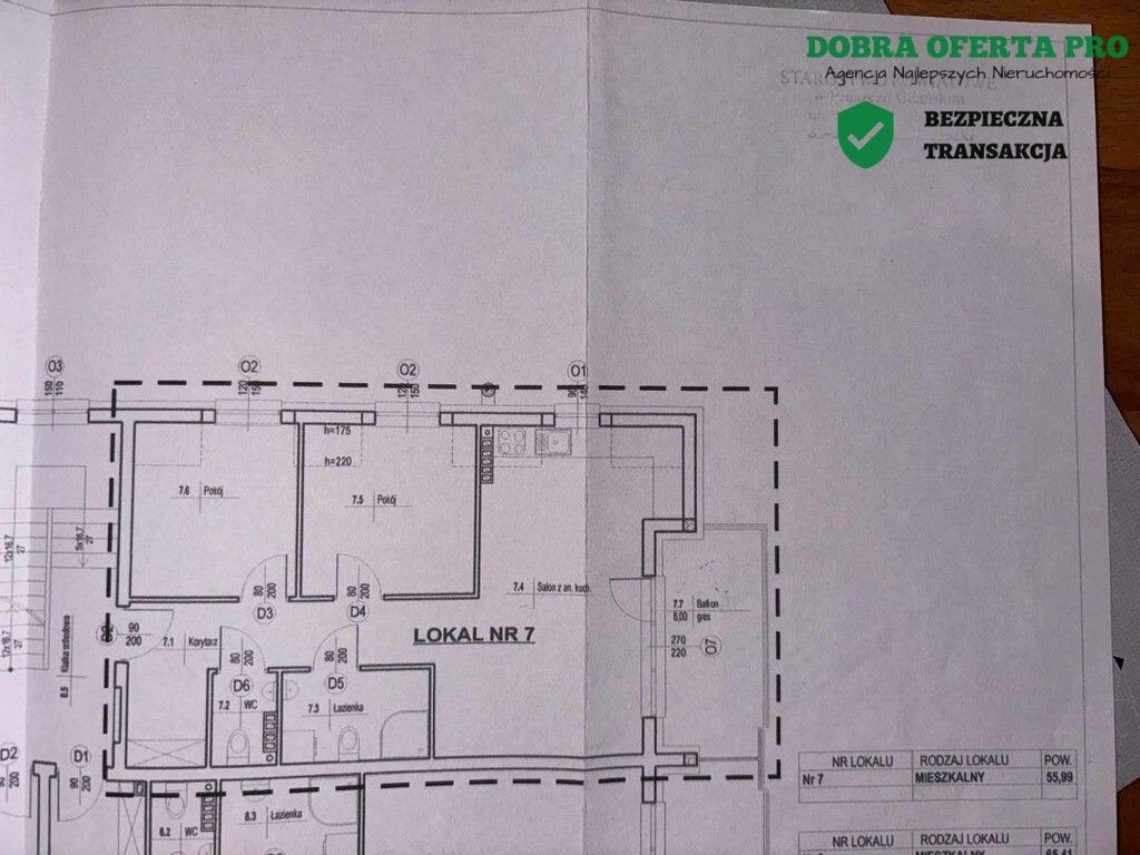 Mieszkanie 2-pokojowe Pruszcz Gdański, ul. Piastowska. Zdjęcie 8