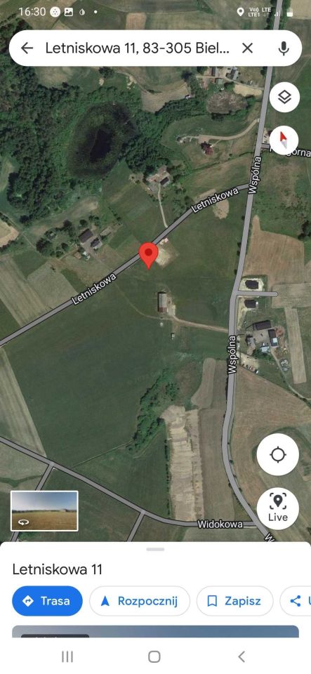 Działka budowlana Szarłata Bielawy, ul. Letniskowa