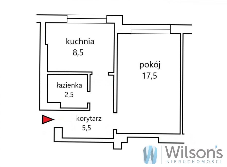 Mieszkanie 1-pokojowe Warszawa Wola, ul. Edwarda Gibalskiego. Zdjęcie 5