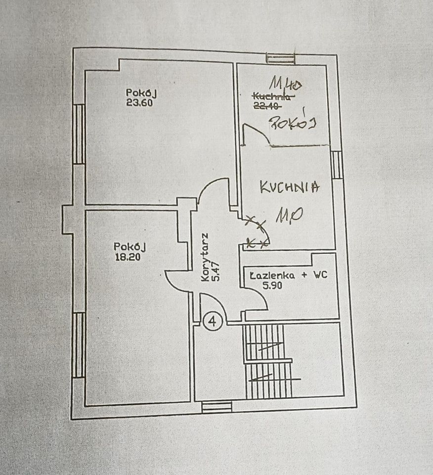 Mieszkanie 3-pokojowe Katowice Ochojec, ul. Krótka. Zdjęcie 17