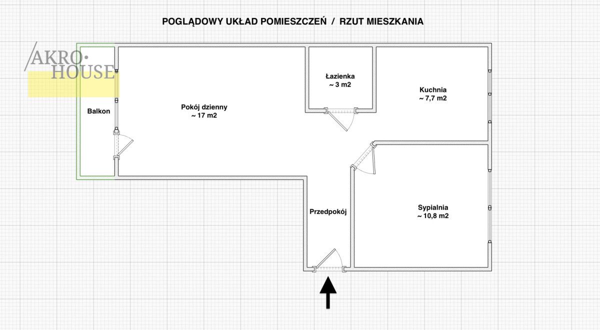 Mieszkanie 2-pokojowe Zabrze, ul. Grabowa. Zdjęcie 15