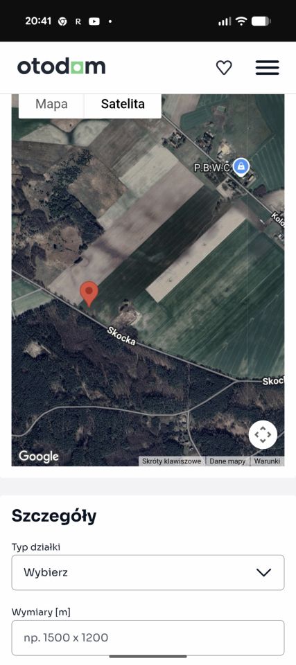 Działka budowlana Potrzanowo Włókna, ul. Skocka. Zdjęcie 10