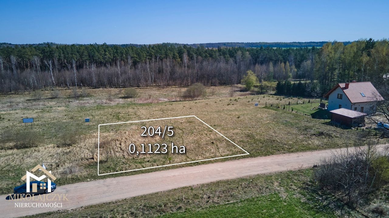 Działka budowlana Krawczyki. Zdjęcie 3