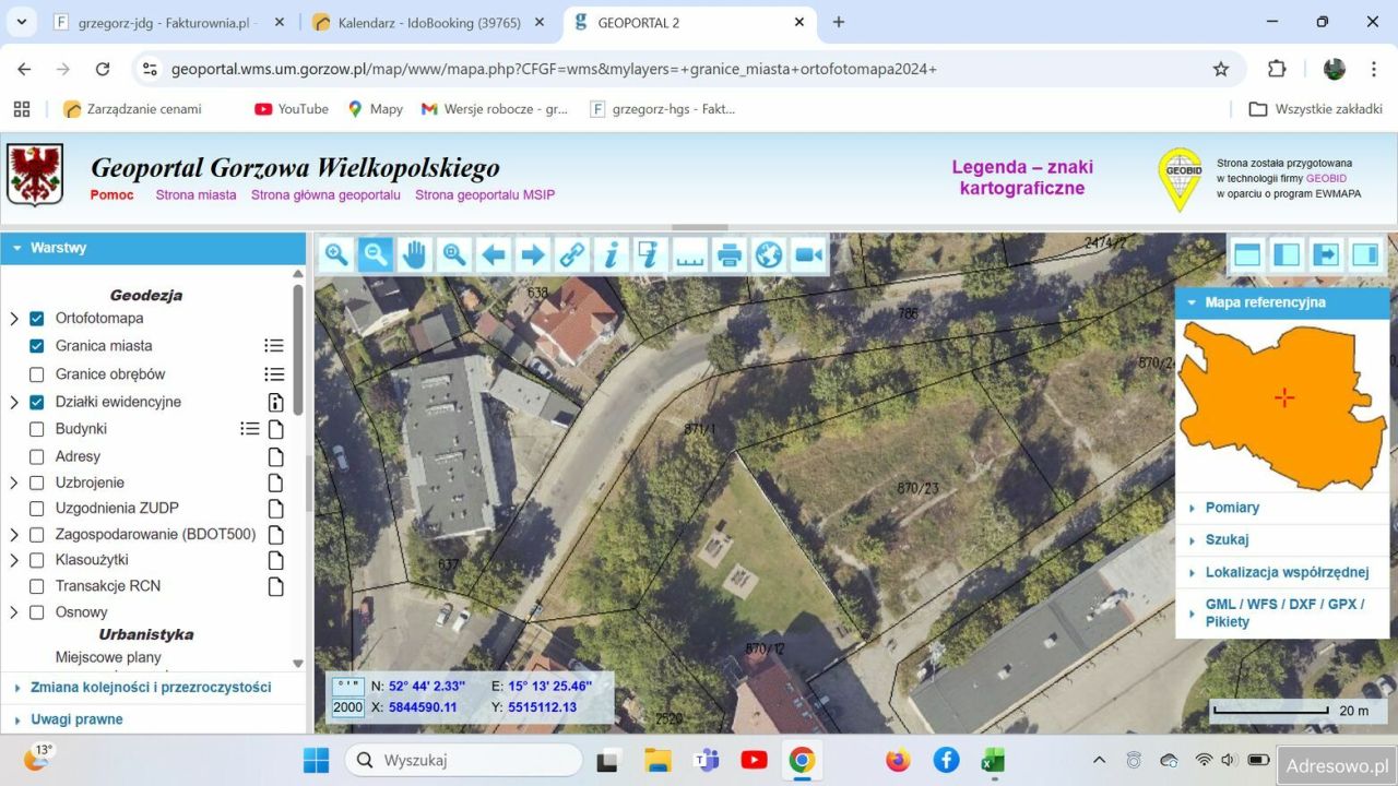 Działka inwestycyjna Gorzów Wielkopolski, ul. Fryderyka Chopina. Zdjęcie 1