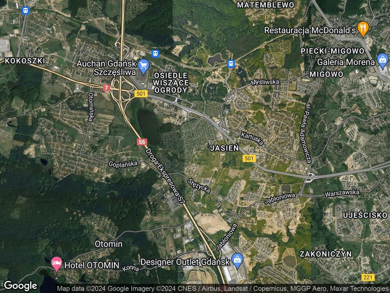 Działka rod Gdańsk Jasień, ul. Źródlana