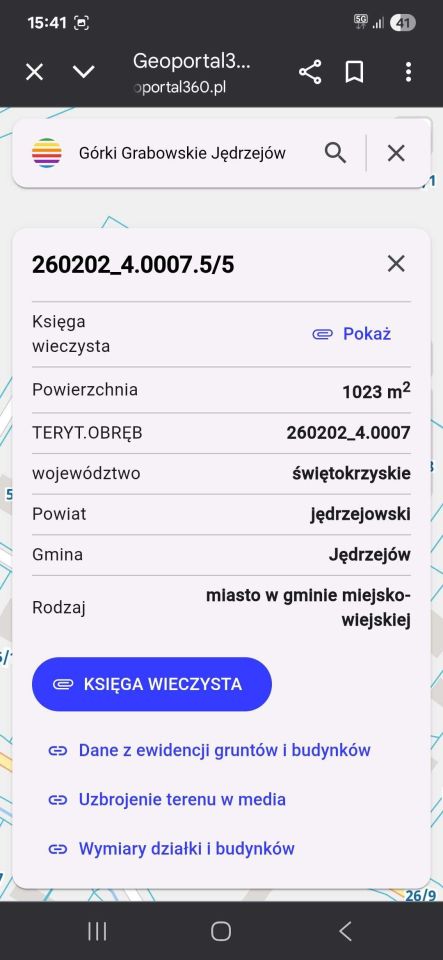 Działka budowlana Jędrzejów, ul. os. Górki Grabowskie. Zdjęcie 2