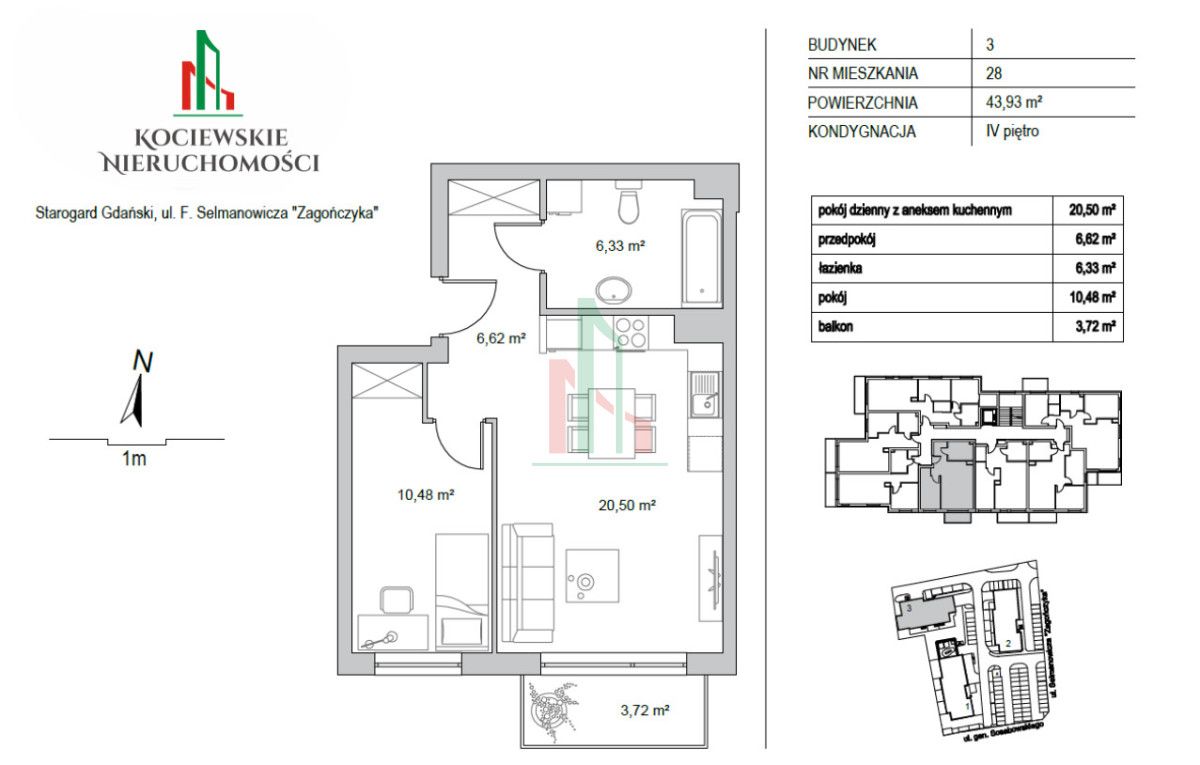 Mieszkanie 2-pokojowe Starogard Gdański. Zdjęcie 18