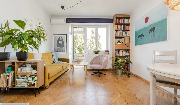 Mieszkanie 3-pokojowe Warszawa Saska Kępa, ul. Paryska