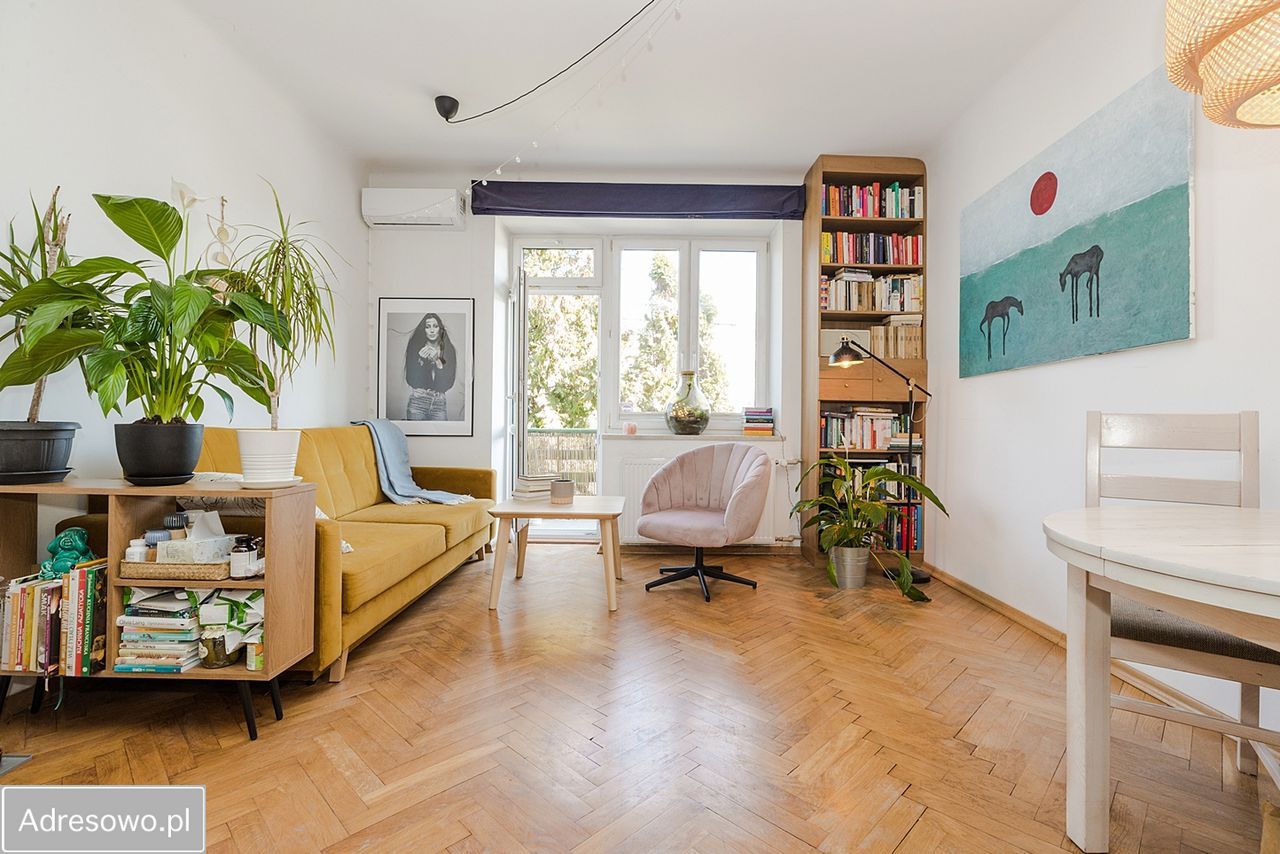 Mieszkanie 3-pokojowe Warszawa Saska Kępa, ul. Paryska. Zdjęcie 1