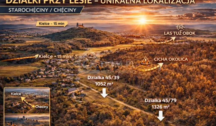 Działka Starochęciny