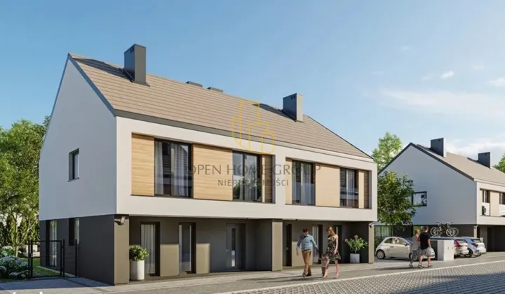bliźniak, 5 pokoi Krzyżowice