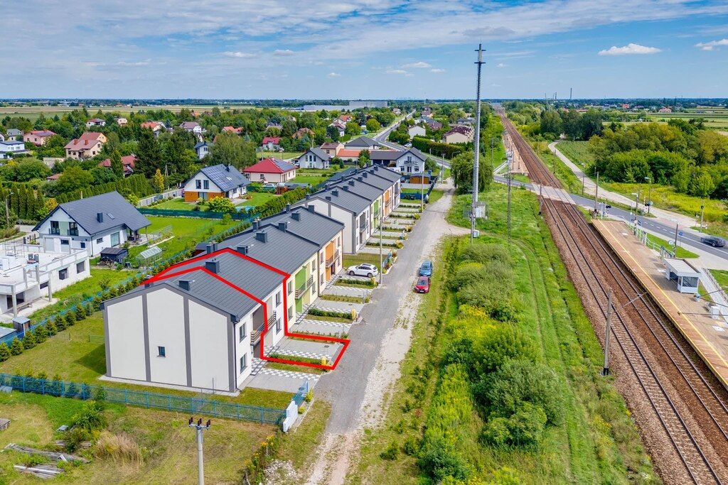 dom szeregowy, 4 pokoje Bieniewice, ul. Dobra. Zdjęcie 43