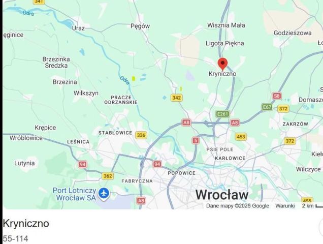 Działka siedliskowa Kryniczno. Zdjęcie 1