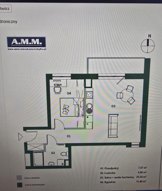 Mieszkanie 2-pokojowe Wołomin. Zdjęcie 2