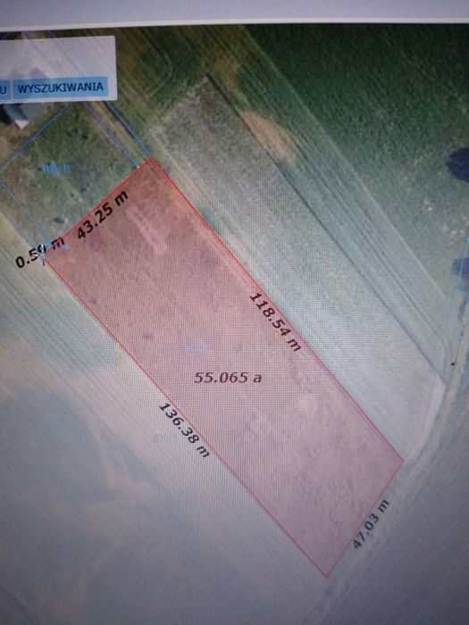 Działka budowlana Potok Wielki. Zdjęcie 7