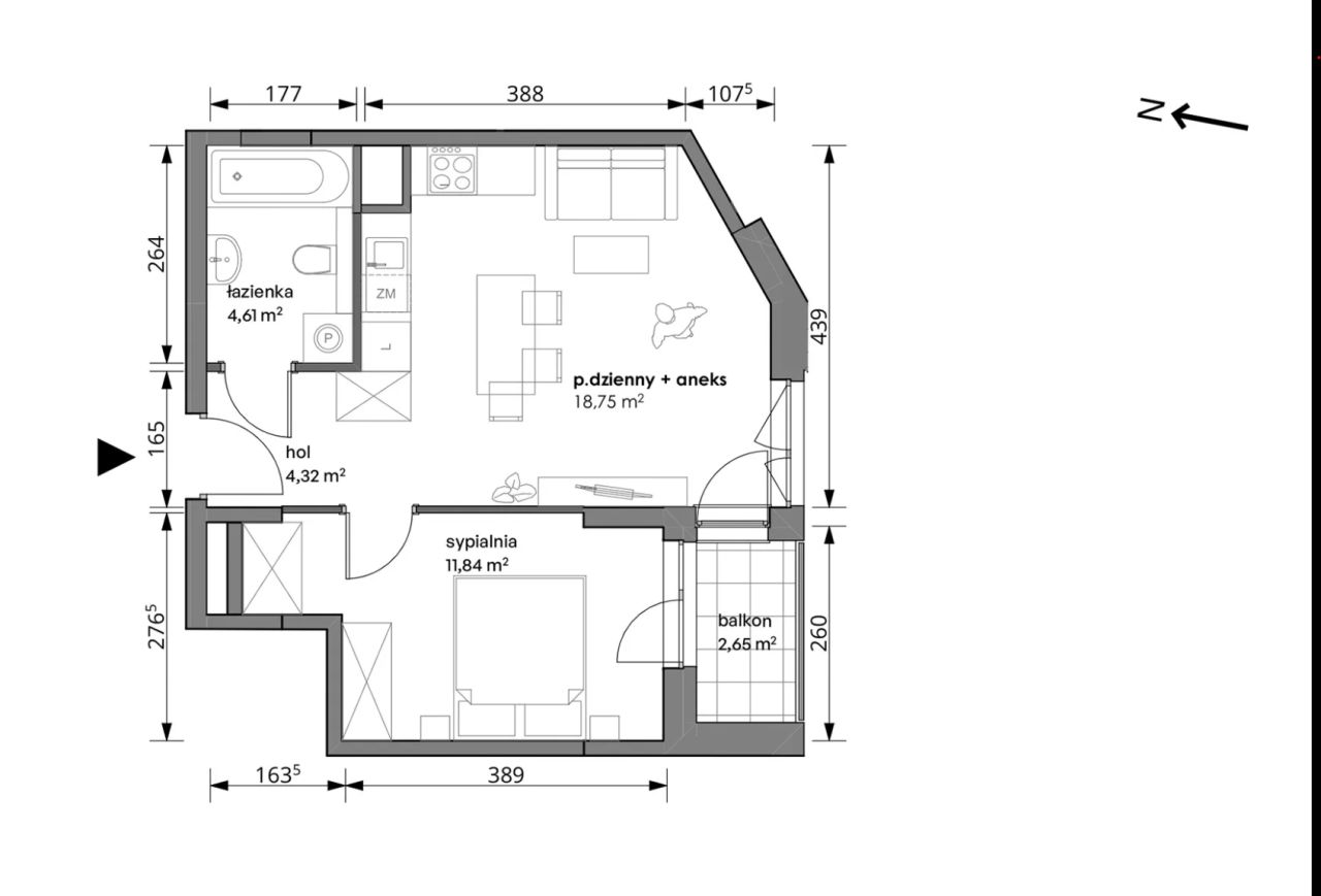 Mieszkanie 2-pokojowe Warszawa Włochy, ul. Trzcinowa. Zdjęcie 7