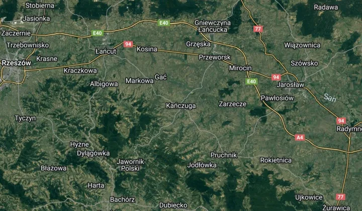 Działka rekreacyjna Kańczuga