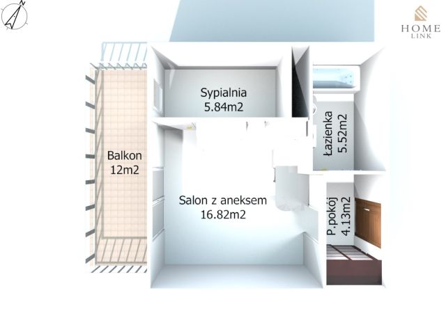 Mieszkanie 2-pokojowe Olsztynek, ul. Wędkarska. Zdjęcie 6