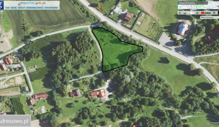 Działka siedliskowa Tarnawka