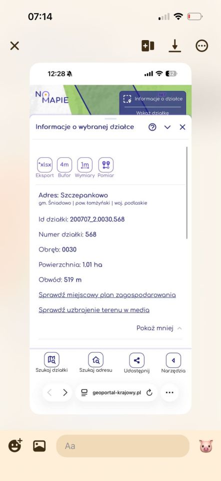 Działka leśna Szczepankowo. Zdjęcie 5