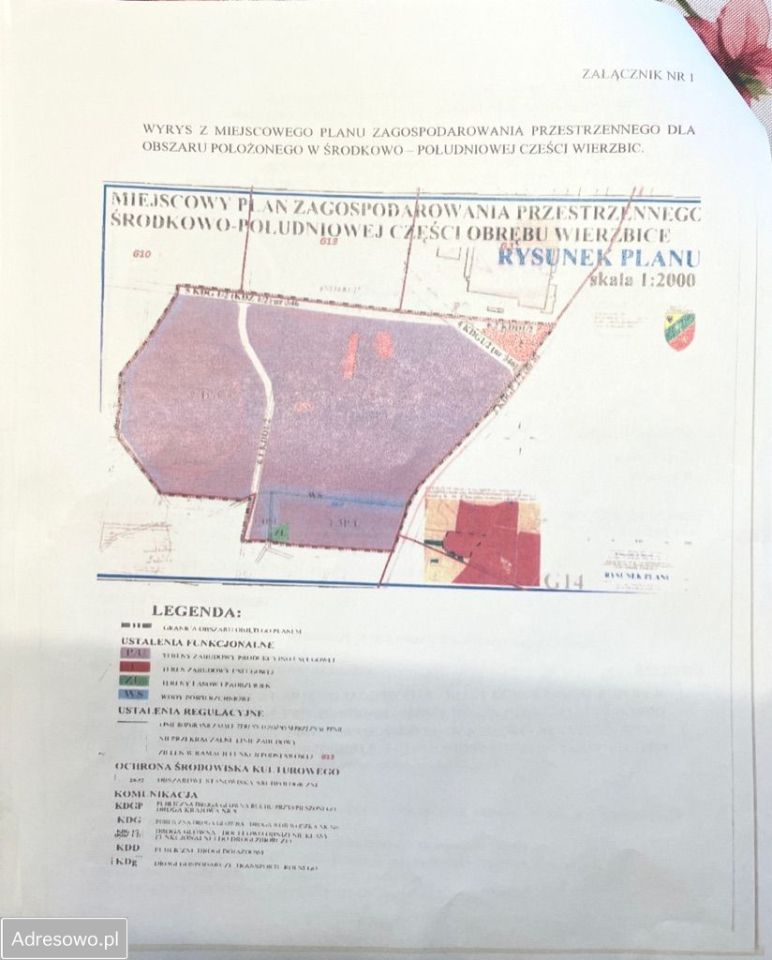 Działka inwestycyjna Wierzbice, ul. Oławska. Zdjęcie 4