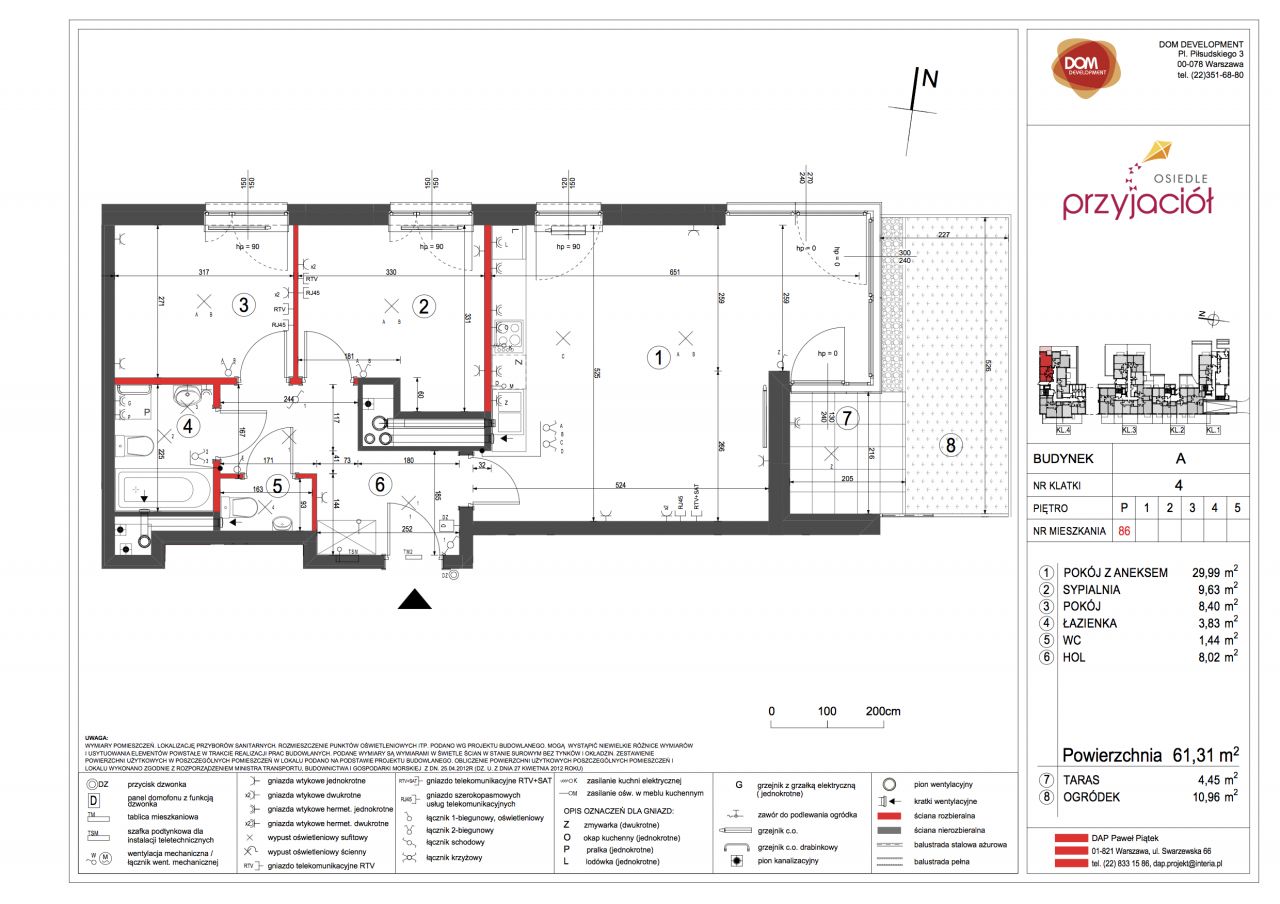 Mieszkanie 3-pokojowe Warszawa Bemowo, ul. Jana Olbrachta. Zdjęcie 6