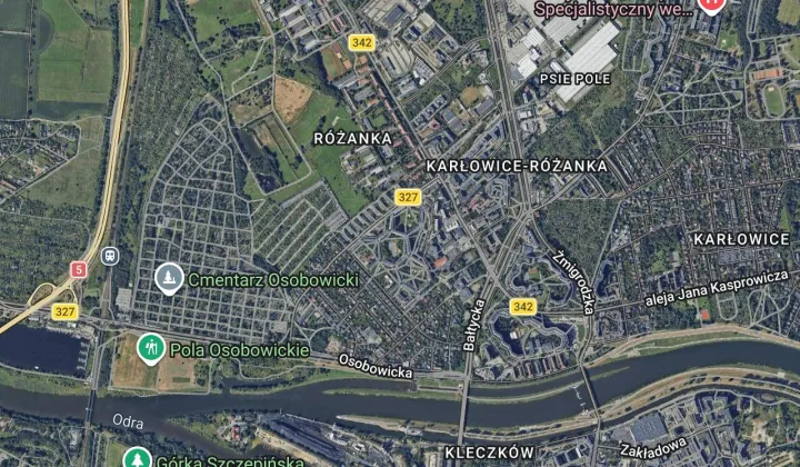 Mieszkanie 3-pokojowe Wrocław Psie Pole, ul. Chorwacka