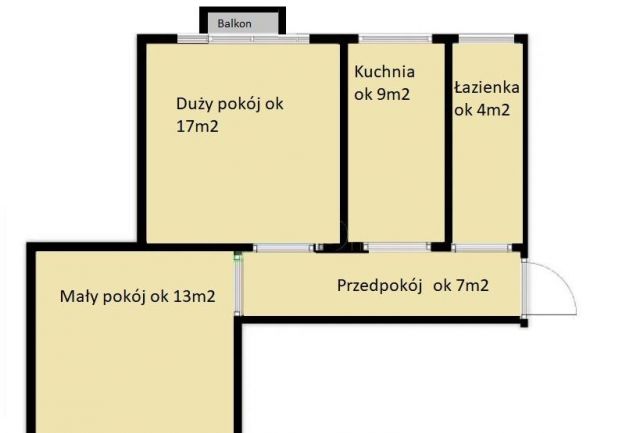 Mieszkanie 2-pokojowe Wrocław Biskupin, ul. Jana Stanisławskiego. Zdjęcie 1