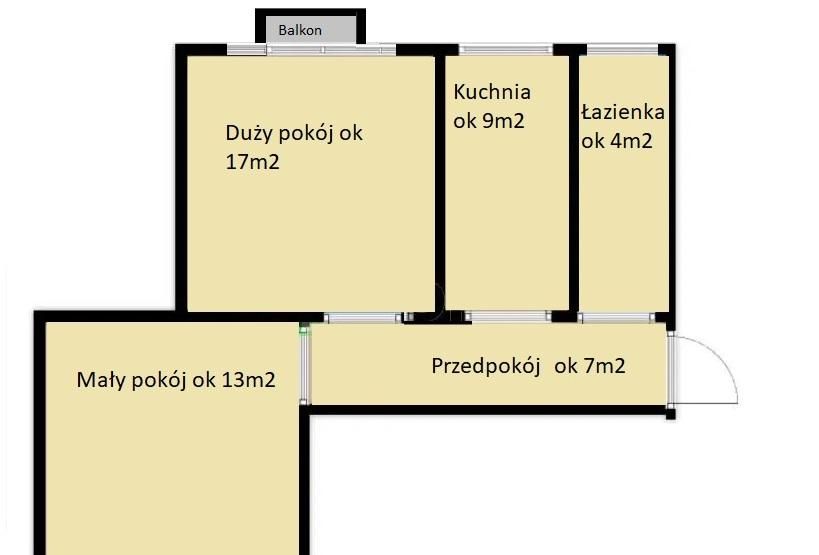 Mieszkanie 2-pokojowe Wrocław Biskupin, ul. Jana Stanisławskiego