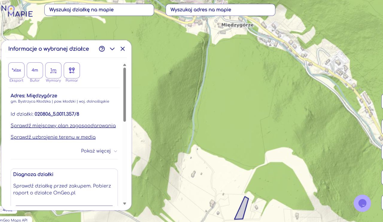 Działka budowlana Międzygórze, ul. Pocztowa. Zdjęcie 6