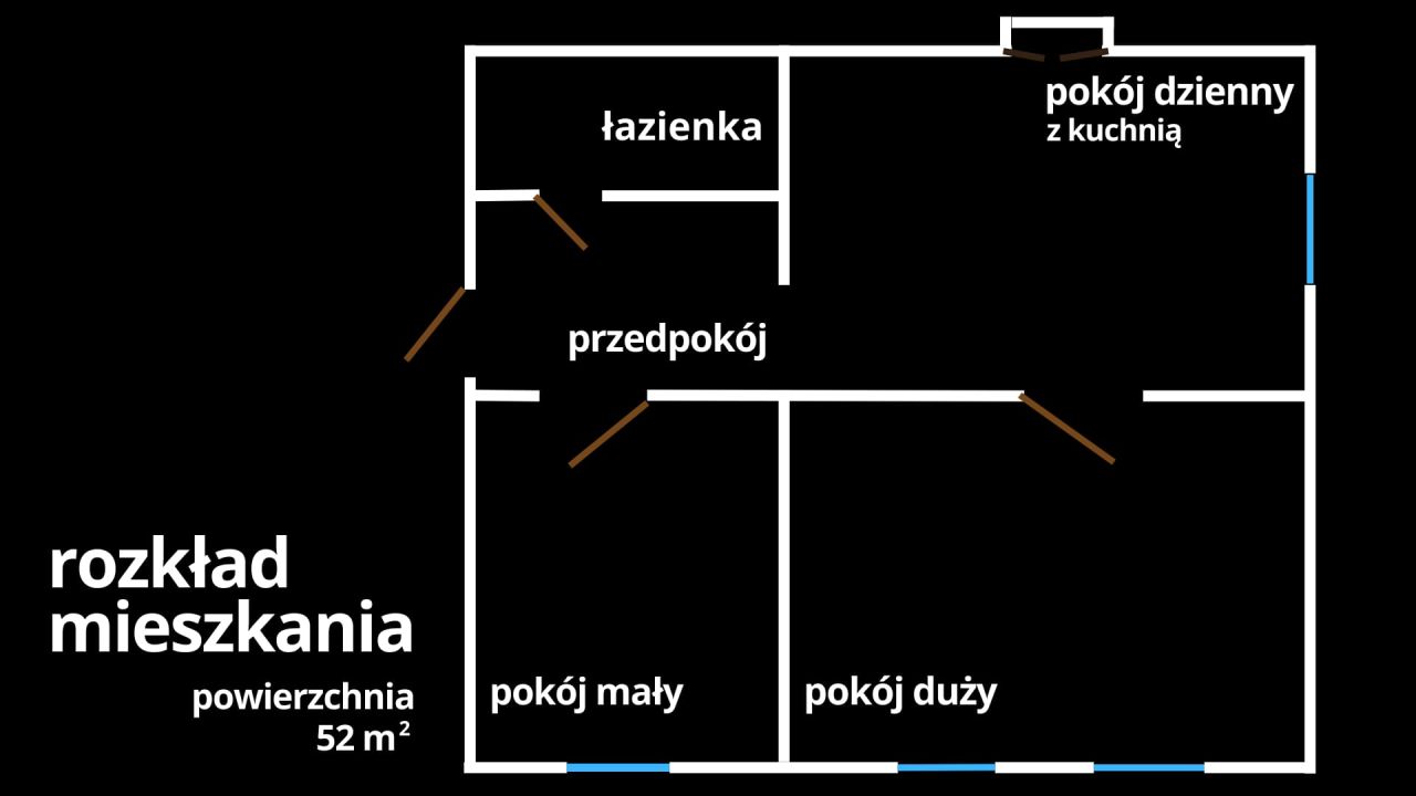 Mieszkanie 3-pokojowe Gdańsk Wrzeszcz, ul. Jesionowa. Zdjęcie 9