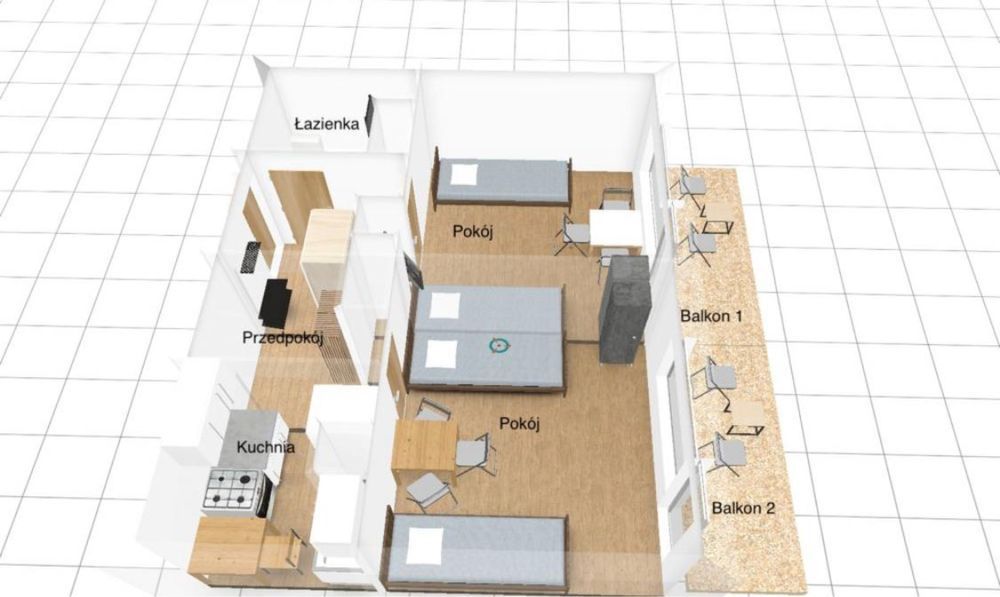 Mieszkanie 2-pokojowe Zabrze Grzybowice, ul. Wincentego Witosa. Zdjęcie 8