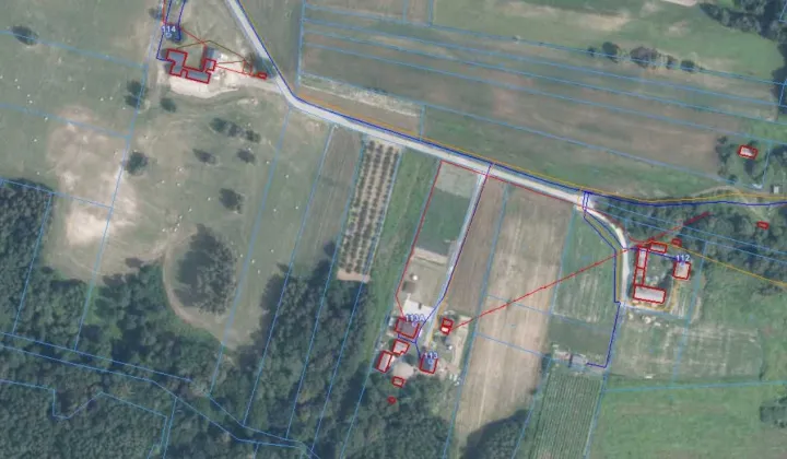 Działka rolno-budowlana Rzeczyca