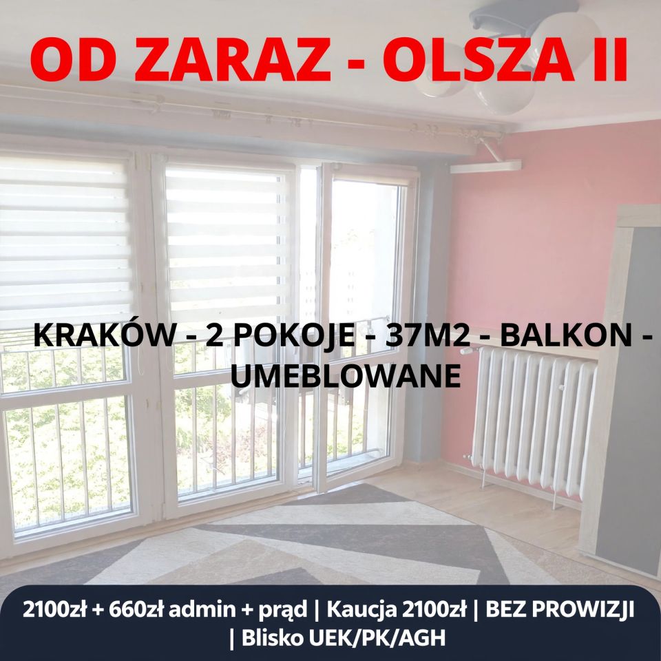 Kraków Olsza ul. Lublańska 20 Mieszkanie do wynajęcia bez pośredników