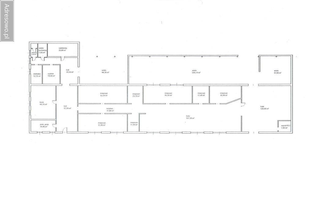 Hala/magazyn Lubań. Zdjęcie 1