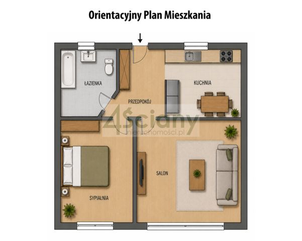 Mieszkanie 2-pokojowe Warszawa Wola, ul. Emanuela Ringelbluma. Zdjęcie 2