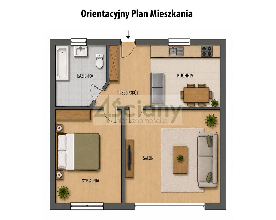 Mieszkanie 2-pokojowe Warszawa Wola, ul. Emanuela Ringelbluma. Zdjęcie 2