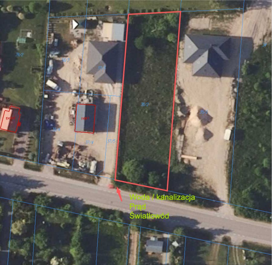 Działka rolno-budowlana Studzianki, ul. Białostocka