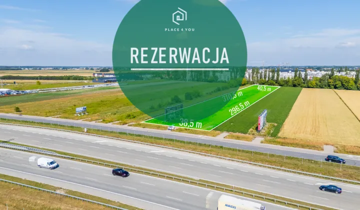 Działka inwestycyjna Zgorzała, ul. Wróbelka