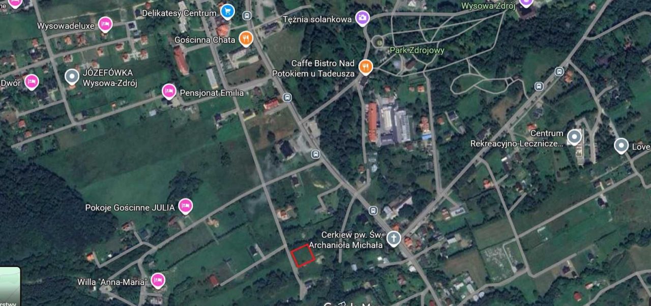 Działka budowlana Wysowa-Zdrój. Zdjęcie 3