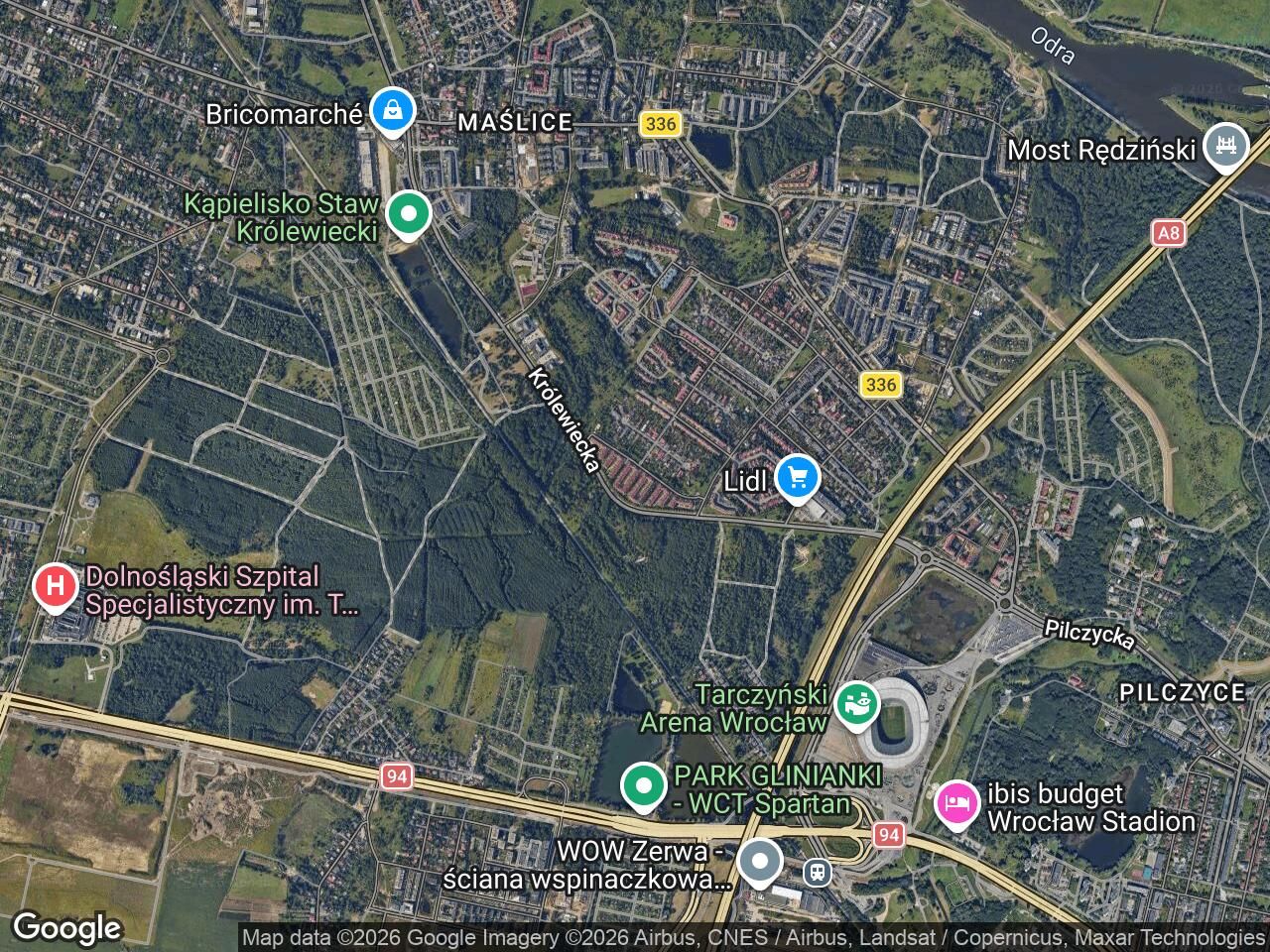 Mieszkanie 2-pokojowe Wrocław Maślice, ul. Królewiecka. Zdjęcie 1