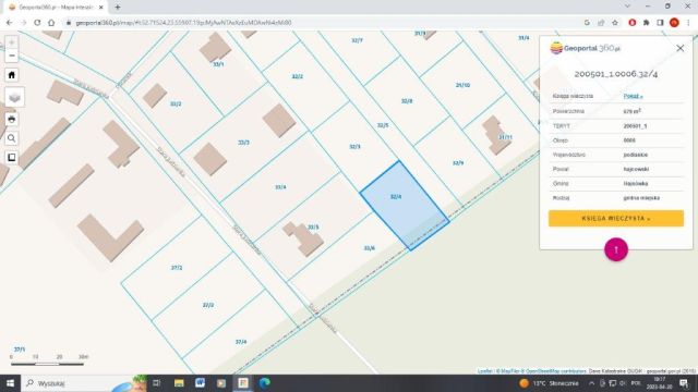 Działka rolno-budowlana Hajnówka Stara Judzianka, ul. Leśna. Zdjęcie 1