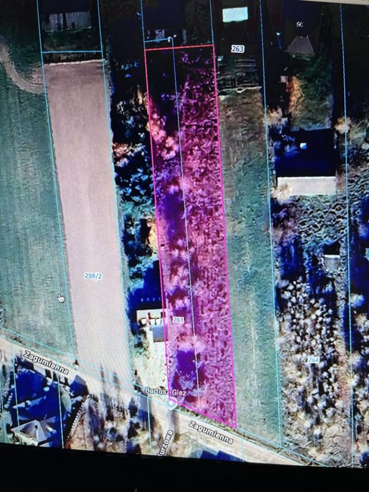 Działka budowlana Grabanów, ul. Zagumienna. Zdjęcie 3