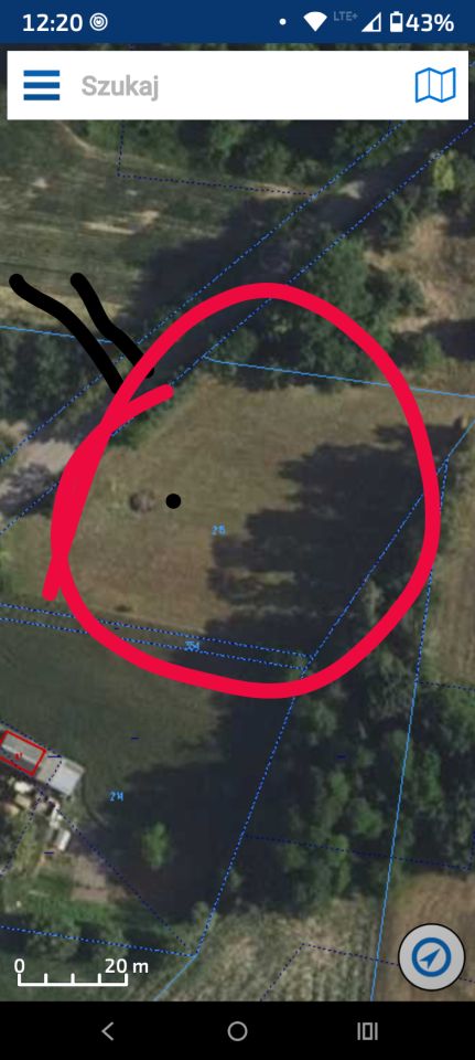 Działka siedliskowa Smardzewo, Brak