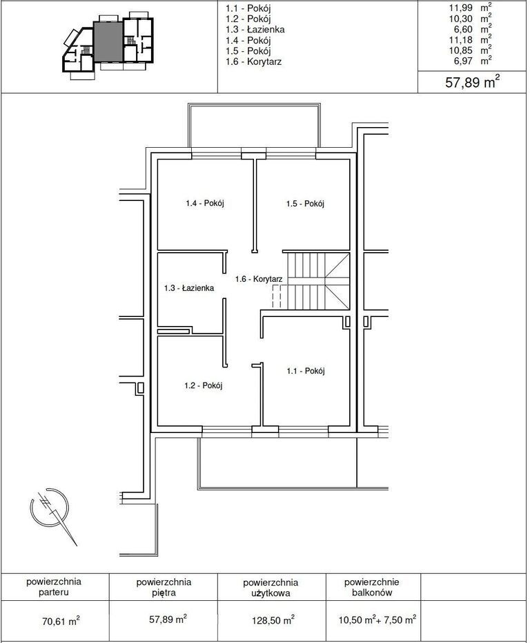 dom szeregowy, 5 pokoi Łódź Stoki. Zdjęcie 11
