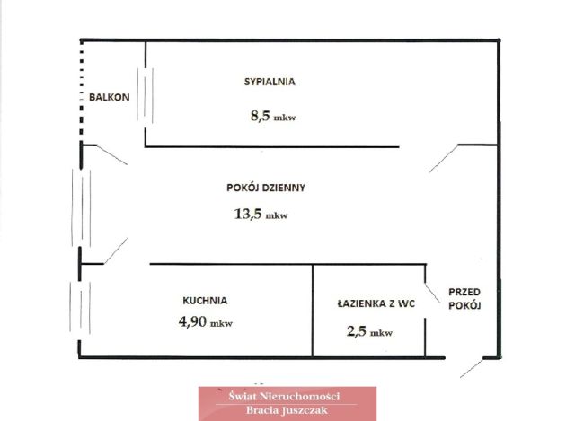 Mieszkanie 2-pokojowe Wrocław Zakrzów, ul. Królowej Marysieńki. Zdjęcie 11