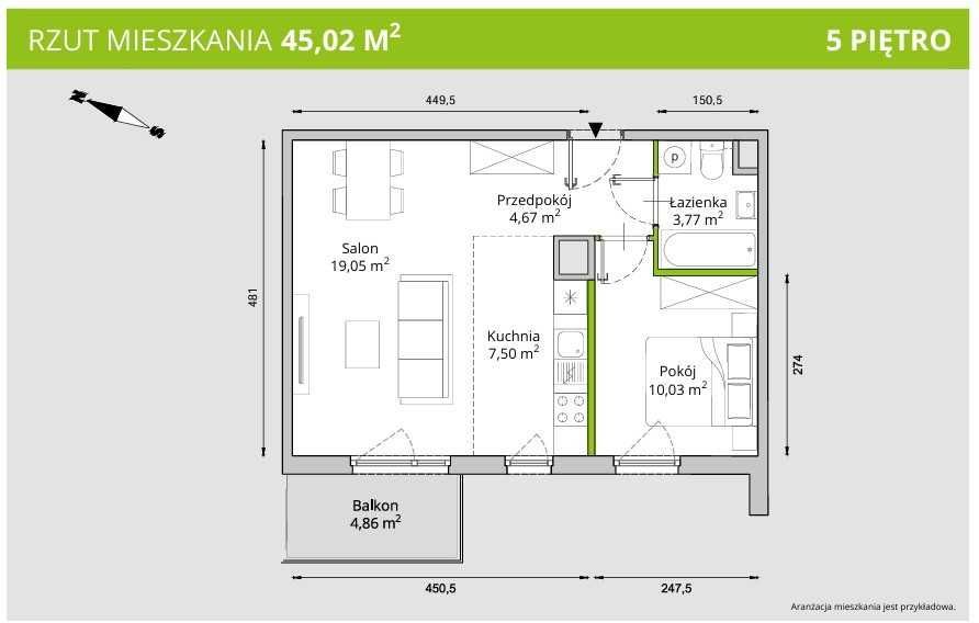 Mieszkanie 2-pokojowe Warszawa Praga-Północ, ul. Jagiellońska. Zdjęcie 8