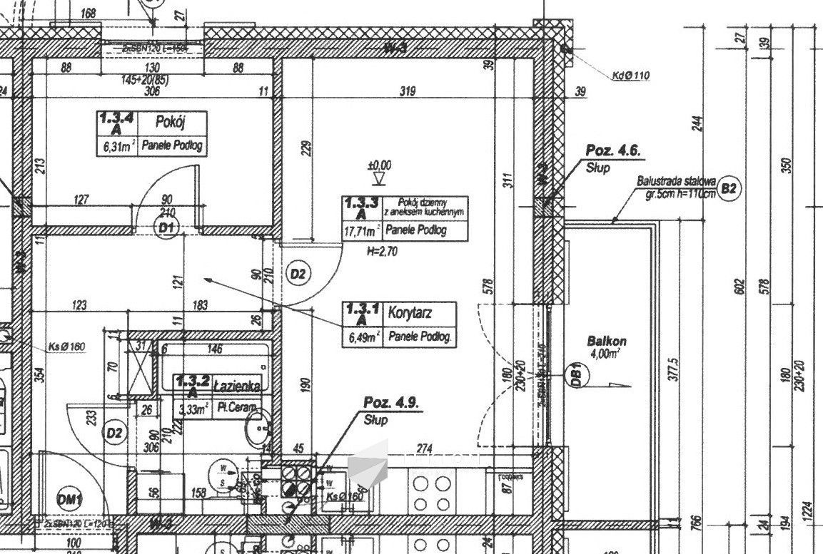 Mieszkanie 2-pokojowe Czapury, ul. Wiewiórcza. Zdjęcie 36